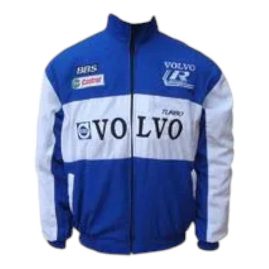 Volvo Sport BBS Racing Jacket Blue and White - F1 Vintage Racewear