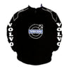 Volvo Racing Jacket Black with Blue Embroidery - Vintage F1 Racewear