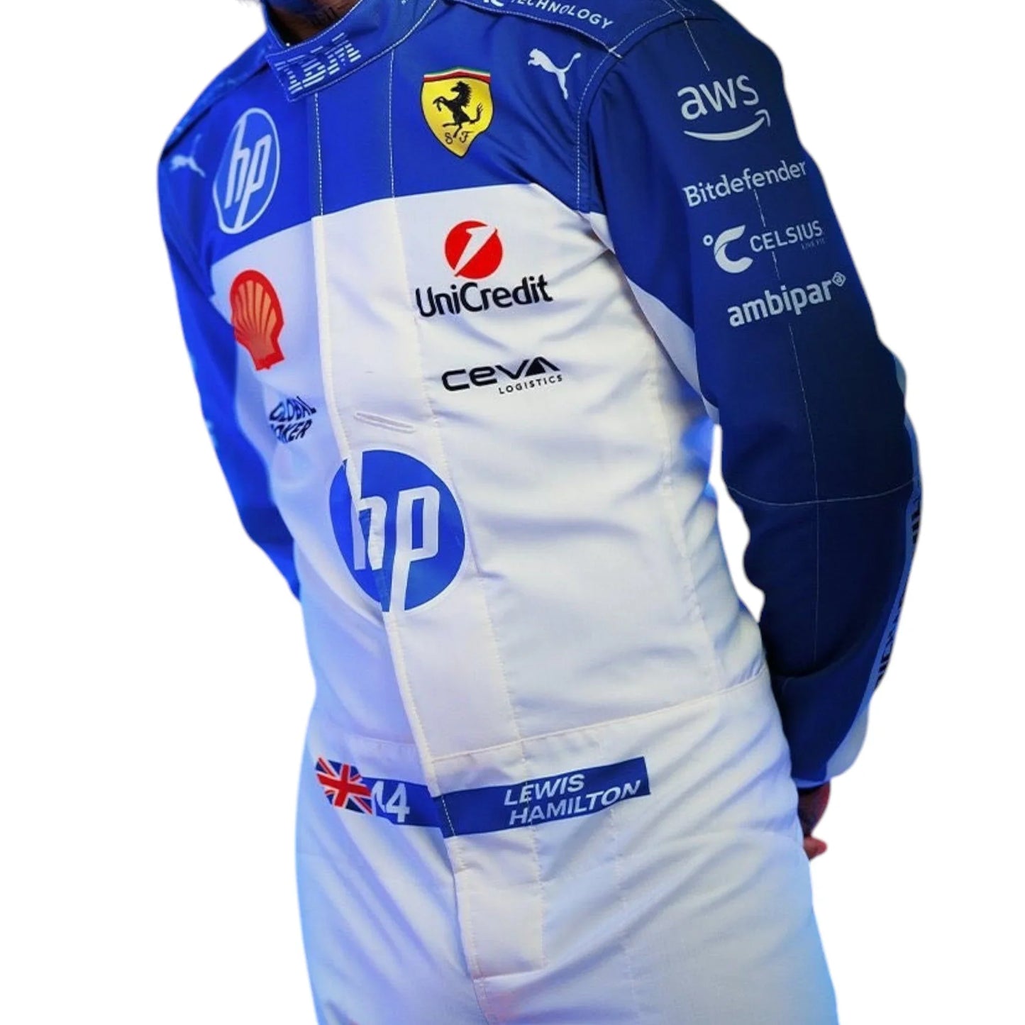 Charles Leclerc 2025 Ferrari HP Race Suit - Miami GP - F1 Vintage Racewear