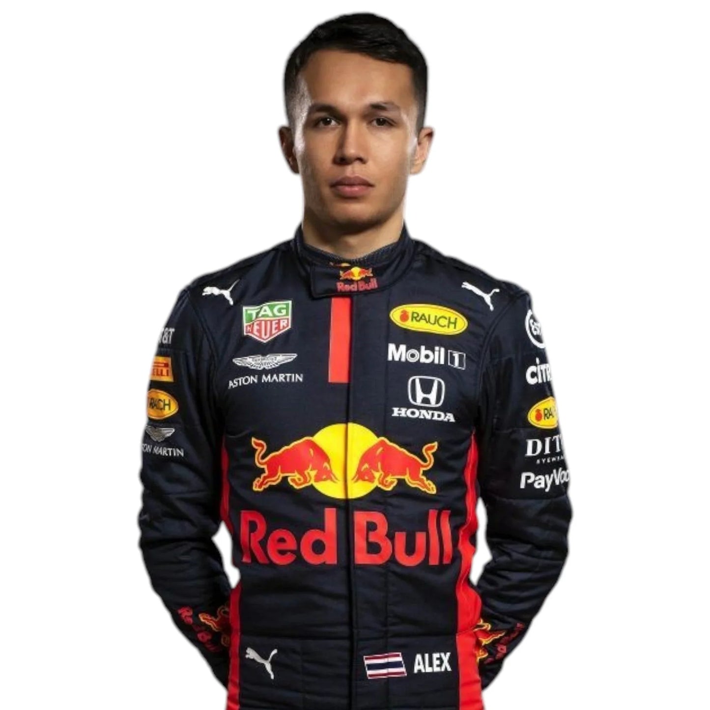 2020 Alex Albon Red Bull Honda F1 Replica Race Suit - F1 Vintage Racewear