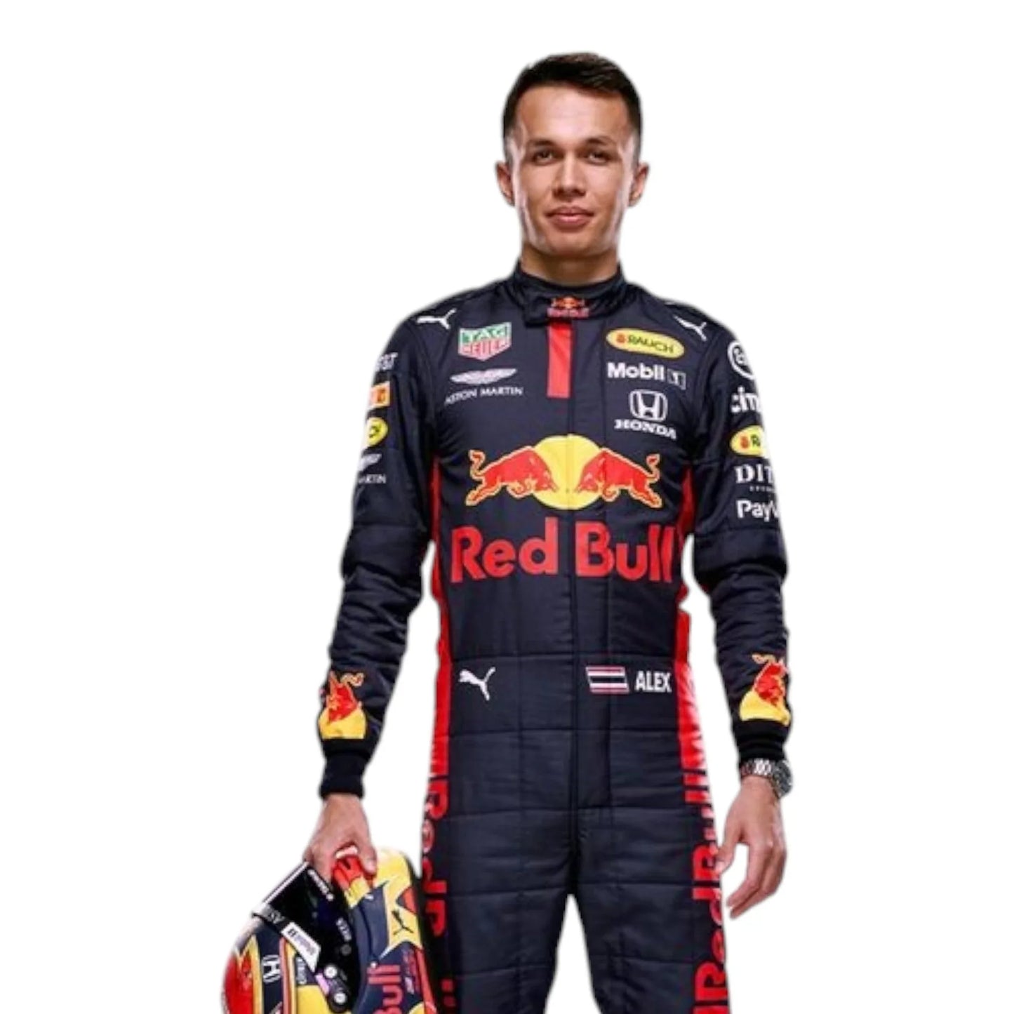 2020 Alex Albon Red Bull Honda F1 Replica Race Suit - F1 Vintage Racewear