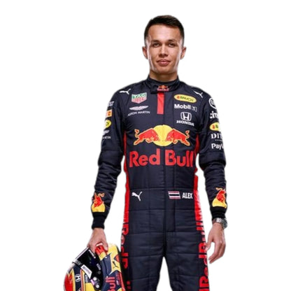 2020 Alex Albon Red Bull Honda F1 Replica Race Suit - F1 Vintage Racewear