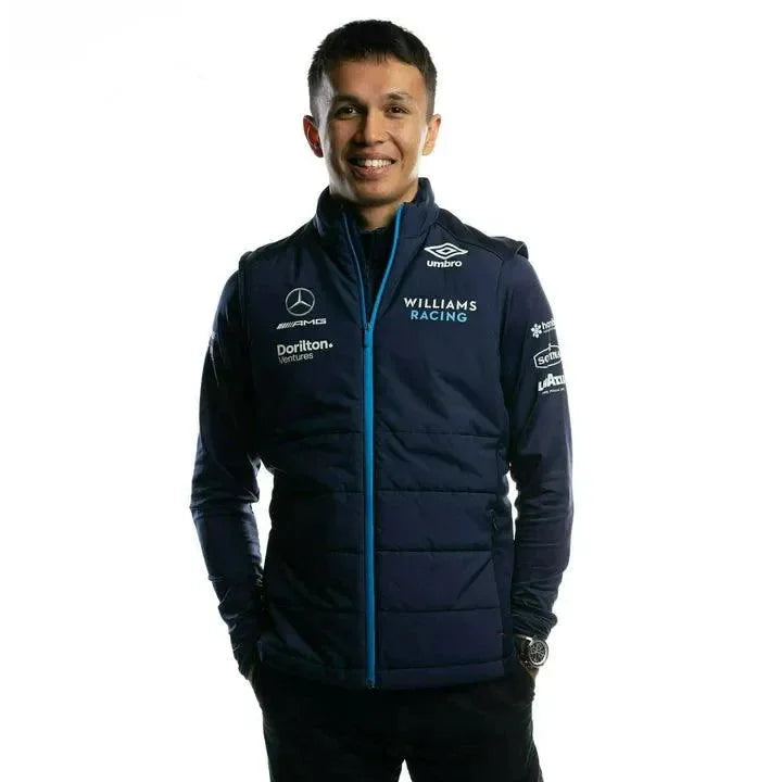 Williams Racing F1 2022 Men's Team Vest-Blue