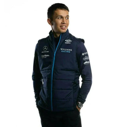 Williams Racing F1 2022 Men's Team Vest-Blue