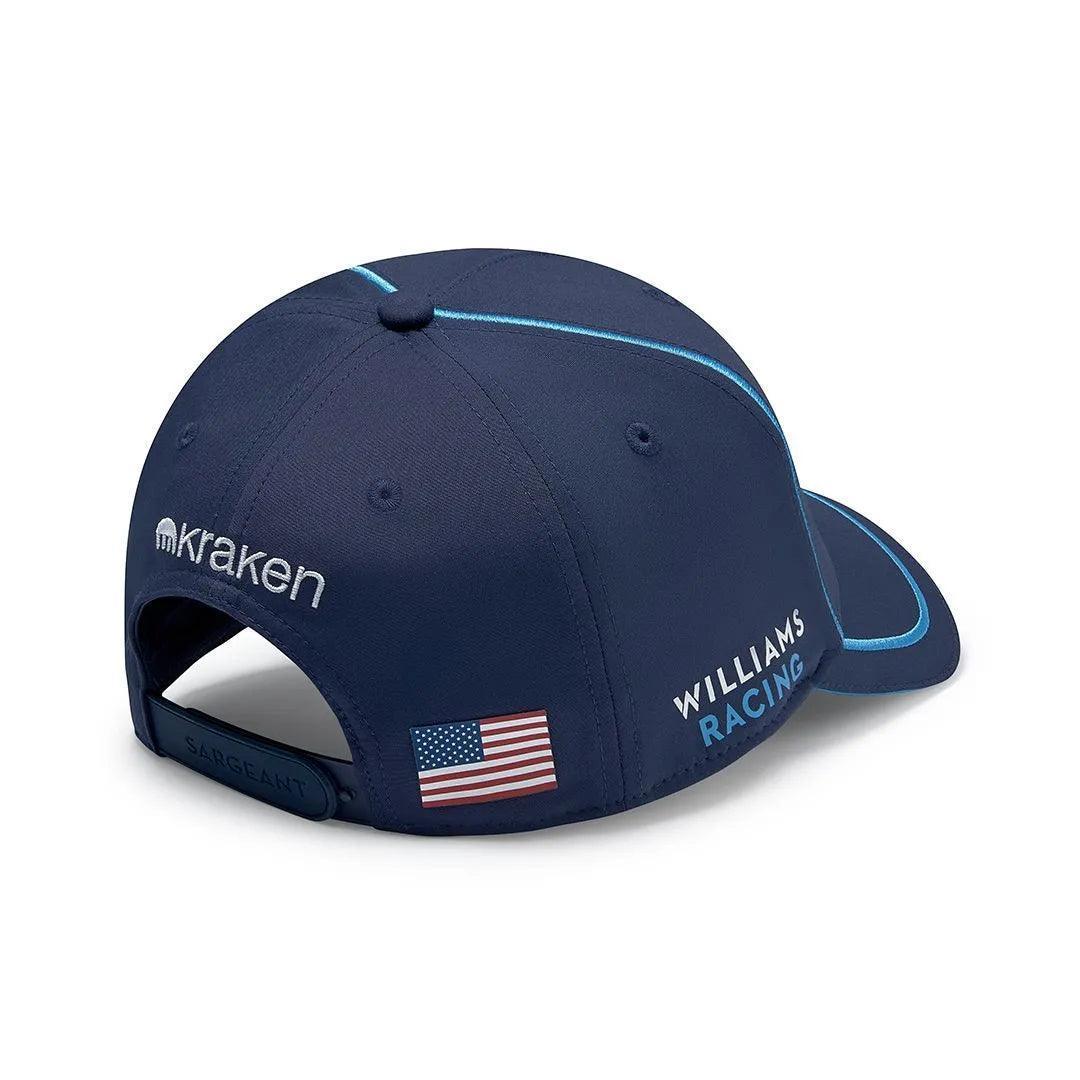 Williams Racing Kids Logan Sargeant Driver Cap Navy