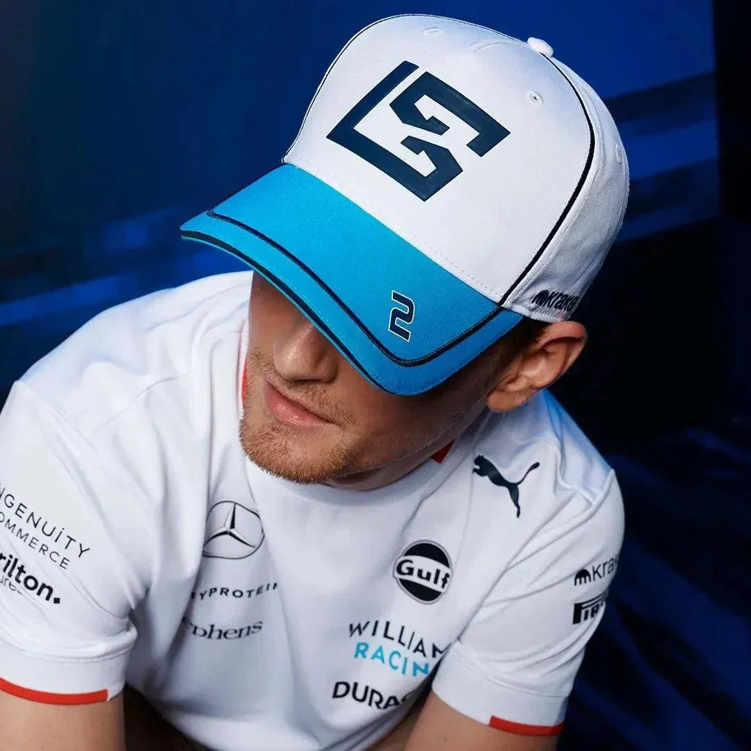 Williams Racing Logan Sargeant Driver Cap White
