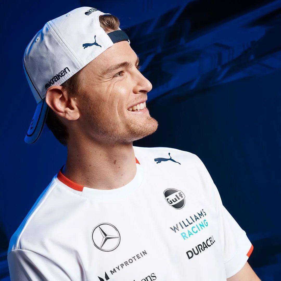 Williams Racing Logan Sargeant Driver Cap White
