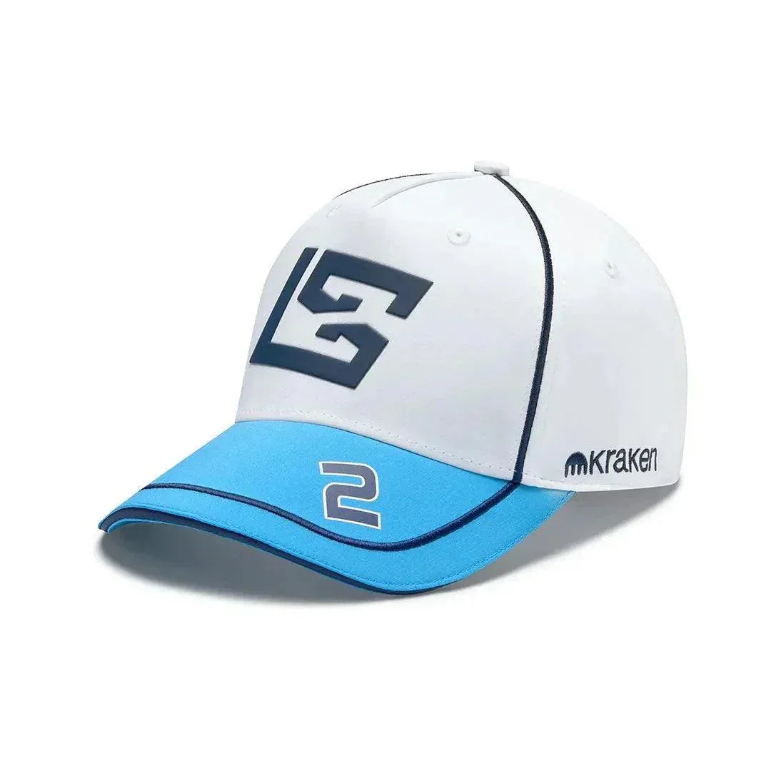 Williams Racing Logan Sargeant Driver Cap White