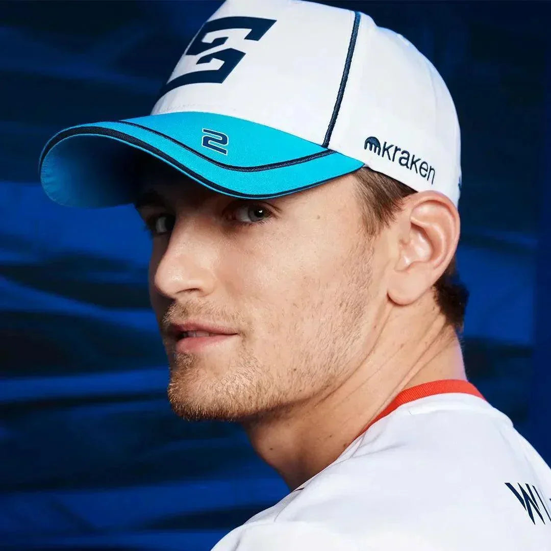 Williams Racing Logan Sargeant Driver Cap White