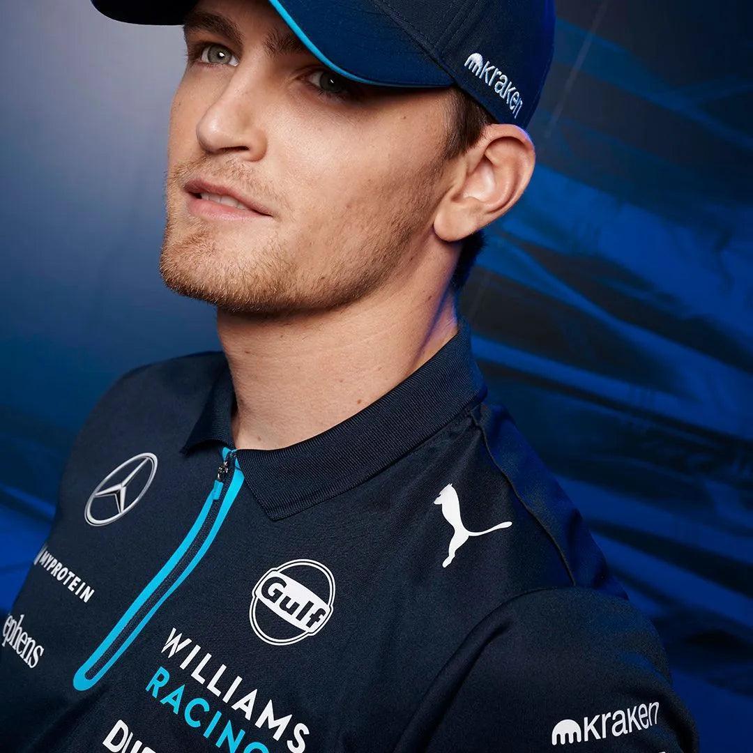 Williams Racing Mens Team Polo Navy