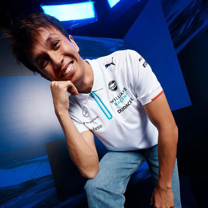 Williams Racing Mens Team Polo White