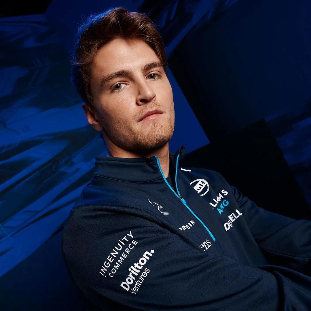 Williams Racing Unisex Team 1/4 Zip Midlayer Top