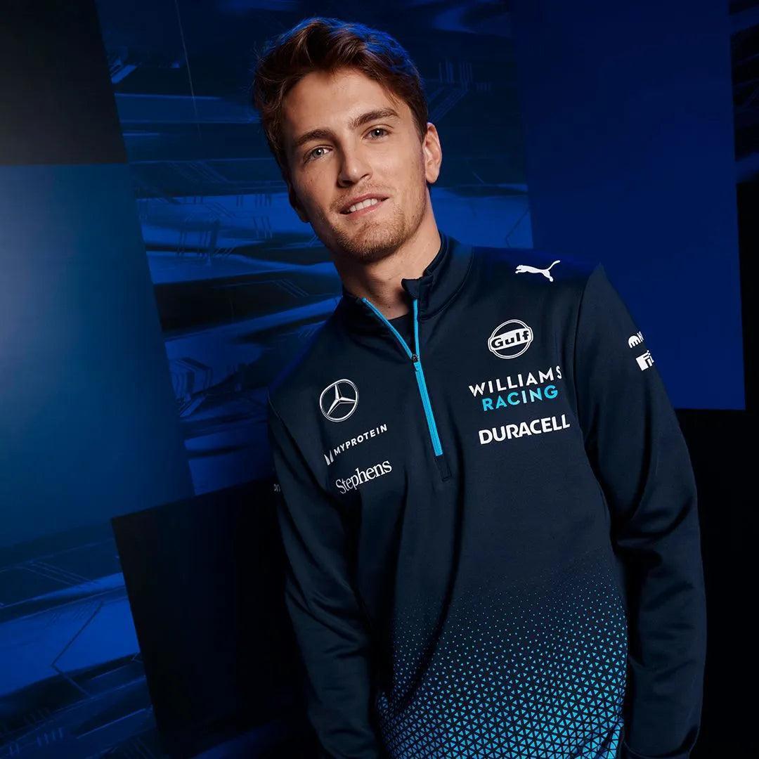 Williams Racing Unisex Team 1/4 Zip Midlayer Top