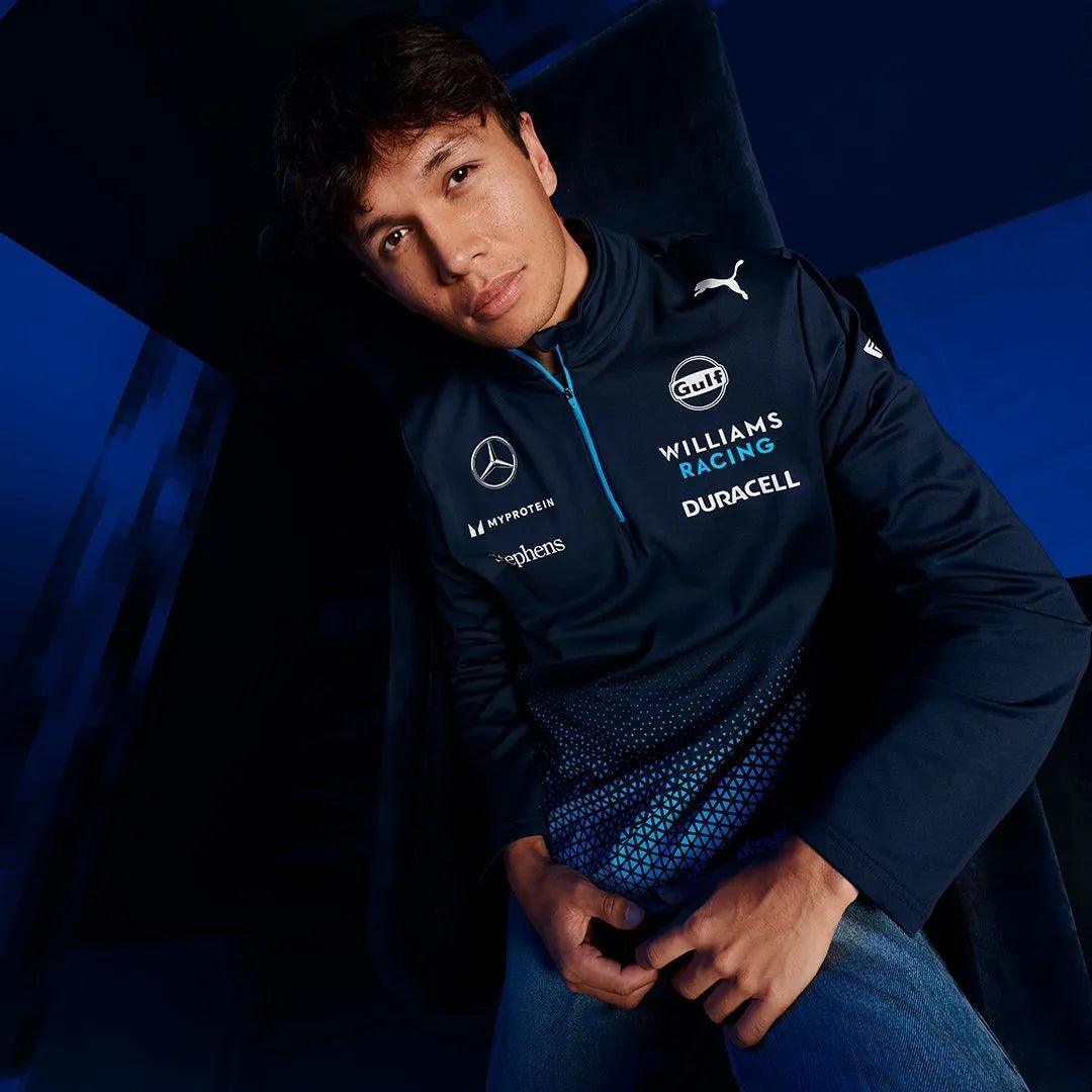 Williams Racing Unisex Team 1/4 Zip Midlayer Top