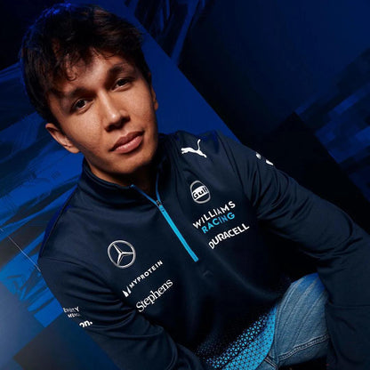 Williams Racing Unisex Team 1/4 Zip Midlayer Top