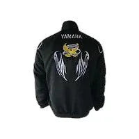 Yamaha DragStar Motorcycle Jacket Black - F1 Vintage Racewear