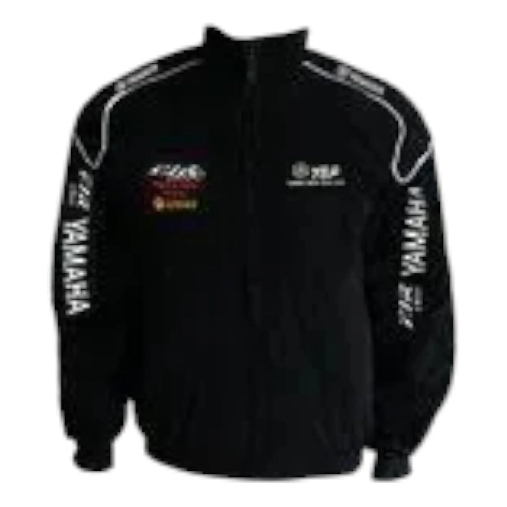 Yamaha FJR 1300 Motorcycle Jacket Black - F1 Vintage Racewear