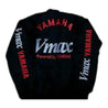 Yamaha VMAX Motorcycle Jacket Black with Red Embroidery - Vintage F1 Racewear