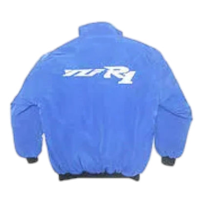 Yamaha YLF R1 Motorcycle Jacket Royal Blue - F1 Vintage Racewear
