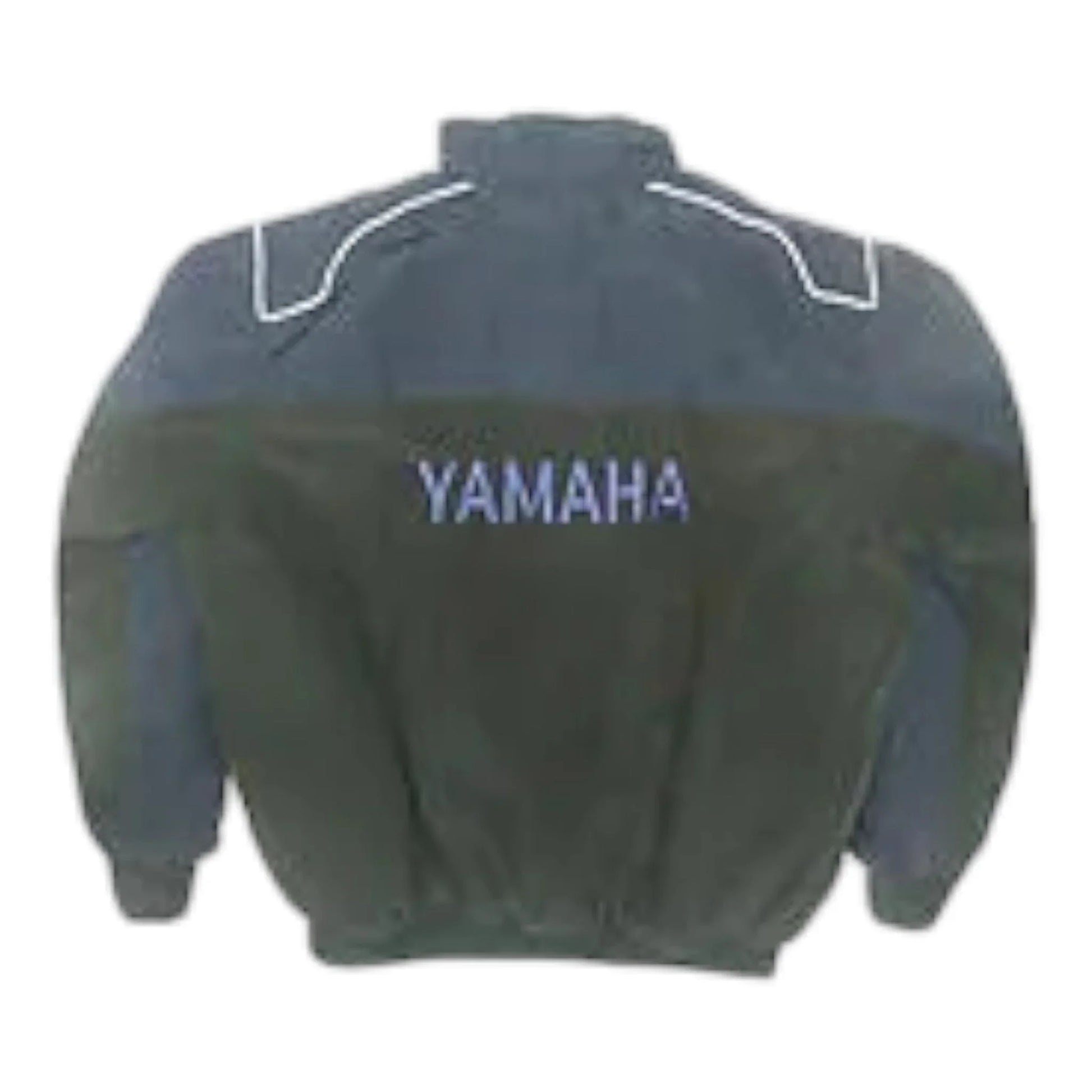 Yamaha Motorcycle Jacket Dark Blue and Black - F1 Vintage Racewear