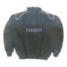 Yamaha Motorcycle Jacket Dark Blue and Black - Vintage F1 Racewear