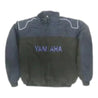Yamaha Motorcycle Jacket Dark Blue and Black - Vintage F1 Racewear