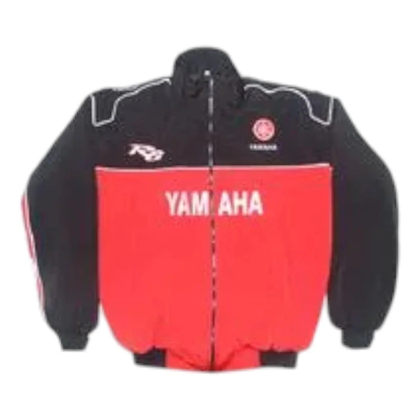 Yamaha R6 Virgin Motorcycle Jacket Red and Black