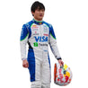 2025 Yuki Tsunoda Visa Cash App Racing Bulls F1 Race Suit - F1 Vintage Racewear
