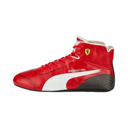 2020 Charles Leclerc Scuderia Ferrari F1 Racing Boots - F1 Vintage Racewear