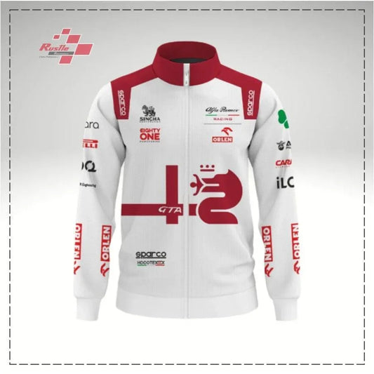 Alfa Romeo F1 Vintage Racing Jacket - F1 Vintage Racewear
