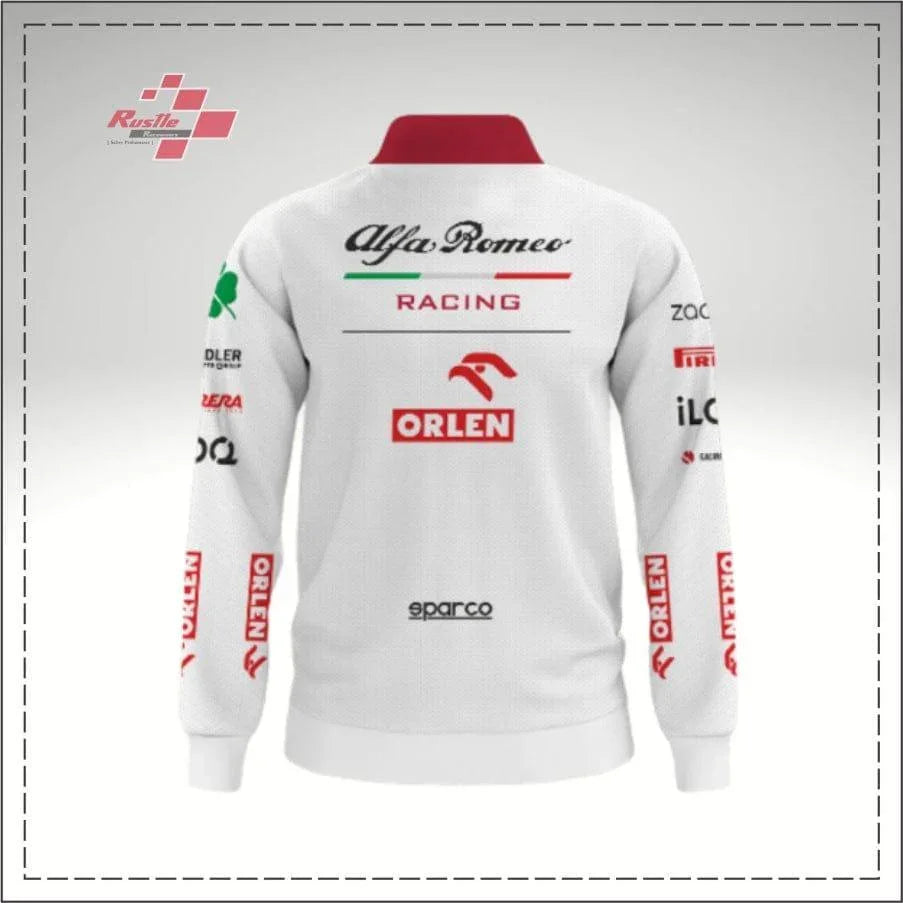Alfa Romeo F1 Vintage Racing Jacket - F1 Vintage Racewear