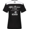 Alfa Romeo Racing F1 2022 Women's Team T-Shirt - Black - Vintage F1 Racewear