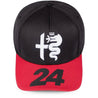 Alfa Romeo Racing F1 2023 Guanyu Zhou #24 Team Baseball Hat- Black - Vintage F1 Racewear
