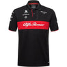 Alfa Romeo Racing F1 2023 Kids Team Polo Shirt- Black - Vintage F1 Racewear