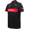 Alfa Romeo Racing F1 2023 Kids Team Polo Shirt- Black - Vintage F1 Racewear