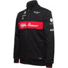 Alfa Romeo Racing F1 2023 Men's Team Full Zip Sweat Jacket - Black - Vintage F1 Racewear