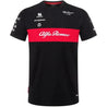 Alfa Romeo Racing F1 2023 Men's Team T-Shirt - Black - Vintage F1 Racewear