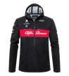 Alfa Romeo Racing F1 2023 Team Rain Jacket - Black - Vintage F1 Racewear
