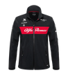 Alfa Romeo Racing F1 2023 Women's Team Softshell Jacket - Black - Vintage F1 Racewear