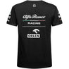 Alfa Romeo Racing F1 Men's Essential T-Shirt- Black - Vintage F1 Racewear