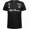 Alfa Romeo Racing F1 Men's Essential T-Shirt- Black - Vintage F1 Racewear