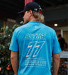 Alfa Romeo Racing F1 Men's Limited Edition Valtteri Bottas T-Shirt - Blue - Vintage F1 Racewear