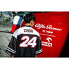 Alfa Romeo Racing F1 Special Edition USA Austin GP Zhou Guanyu #24 Football Jersey - Vintage F1 Racewear