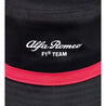 Alfa Romeo Racing F1 Team Bucket Hat- Black - Vintage F1 Racewear