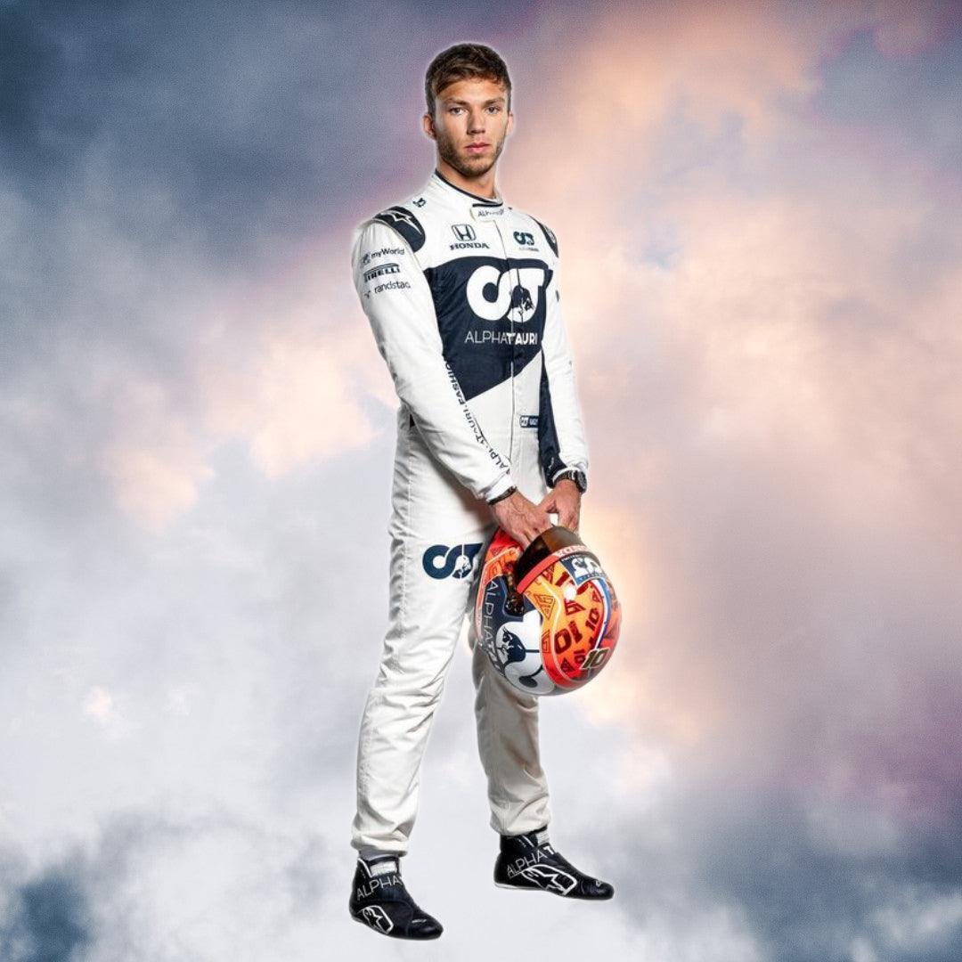 AlphaTauri Pierre Gasly 2021 F1 Race Suit - F1 Vintage Racewear