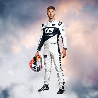 AlphaTauri Pierre Gasly 2021 F1 Race Suit - F1 Vintage Racewear
