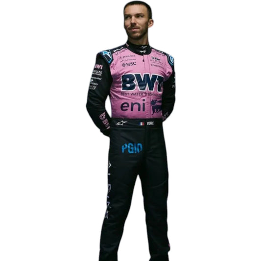 Pierre Gasly 2025 Alpine F1 Team Race Suit - F1 Vintage Racewear