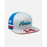 Alpine Racing F1 2022 Kimoa Team Fernando Alonso Miami GP Hat - White - Vintage F1 Racewear