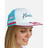 Alpine Racing F1 2022 Kimoa Team Fernando Alonso Miami GP Hat - White - Vintage F1 Racewear