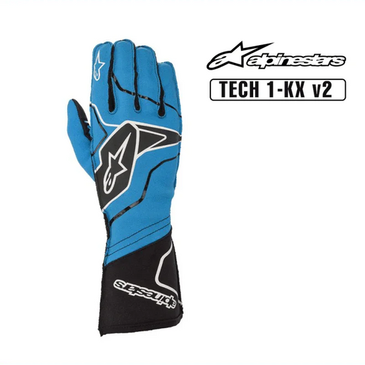 Alpinestars Kart Gloves - TECH 1-KX v2 - F1 Vintage Racewear